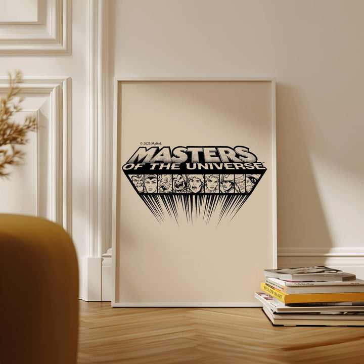 Masters of the Universe Heroes Logo Wall Art Poster wall - art - picture - poster