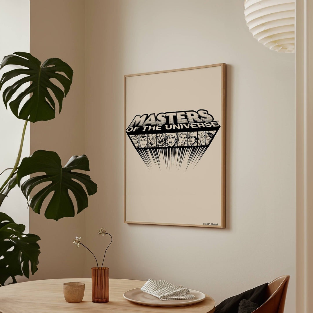 Masters of the Universe Heroes Logo Wall Art Poster wall - art - picture - poster