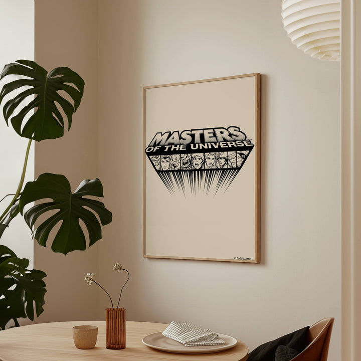 Masters of the Universe Heroes Logo Wall Art Poster wall - art - picture - poster