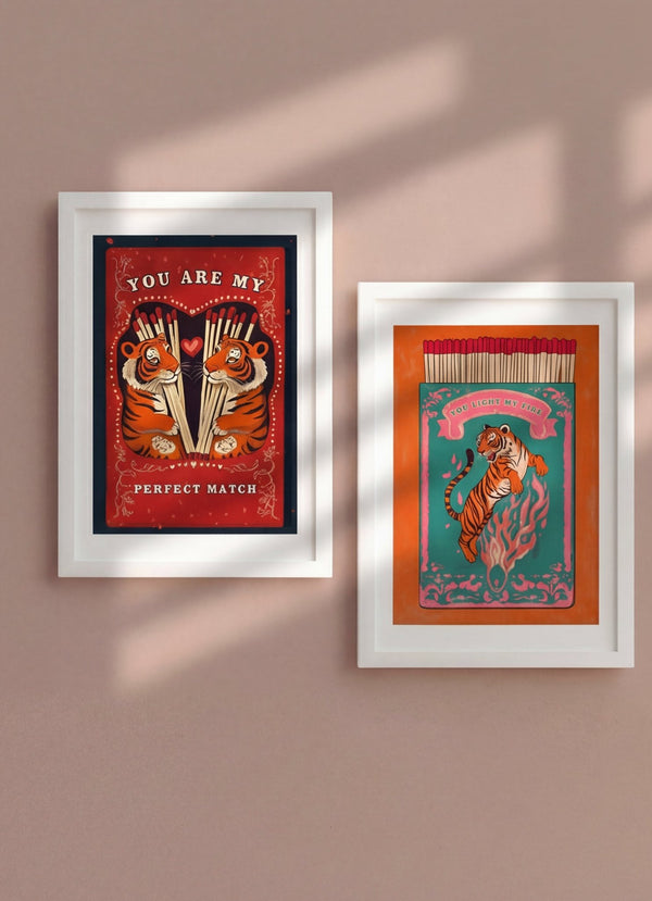 Matchbox Retro Series Pair Tiger