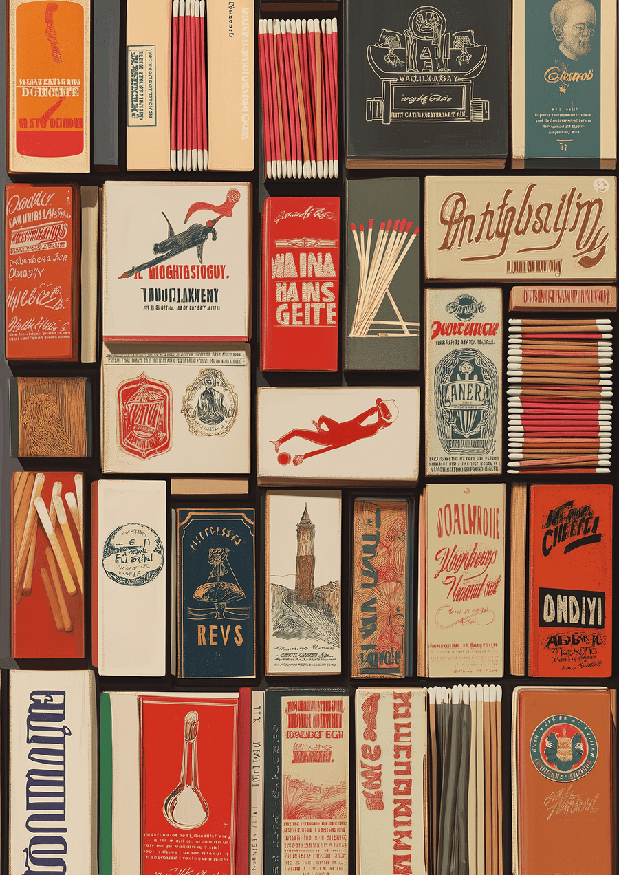 Matchbox Vintage Gallery Art