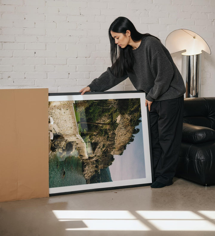 person unboxing photo