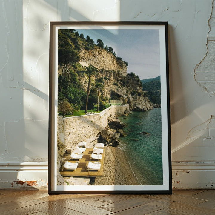 photo on floor leaning against wall