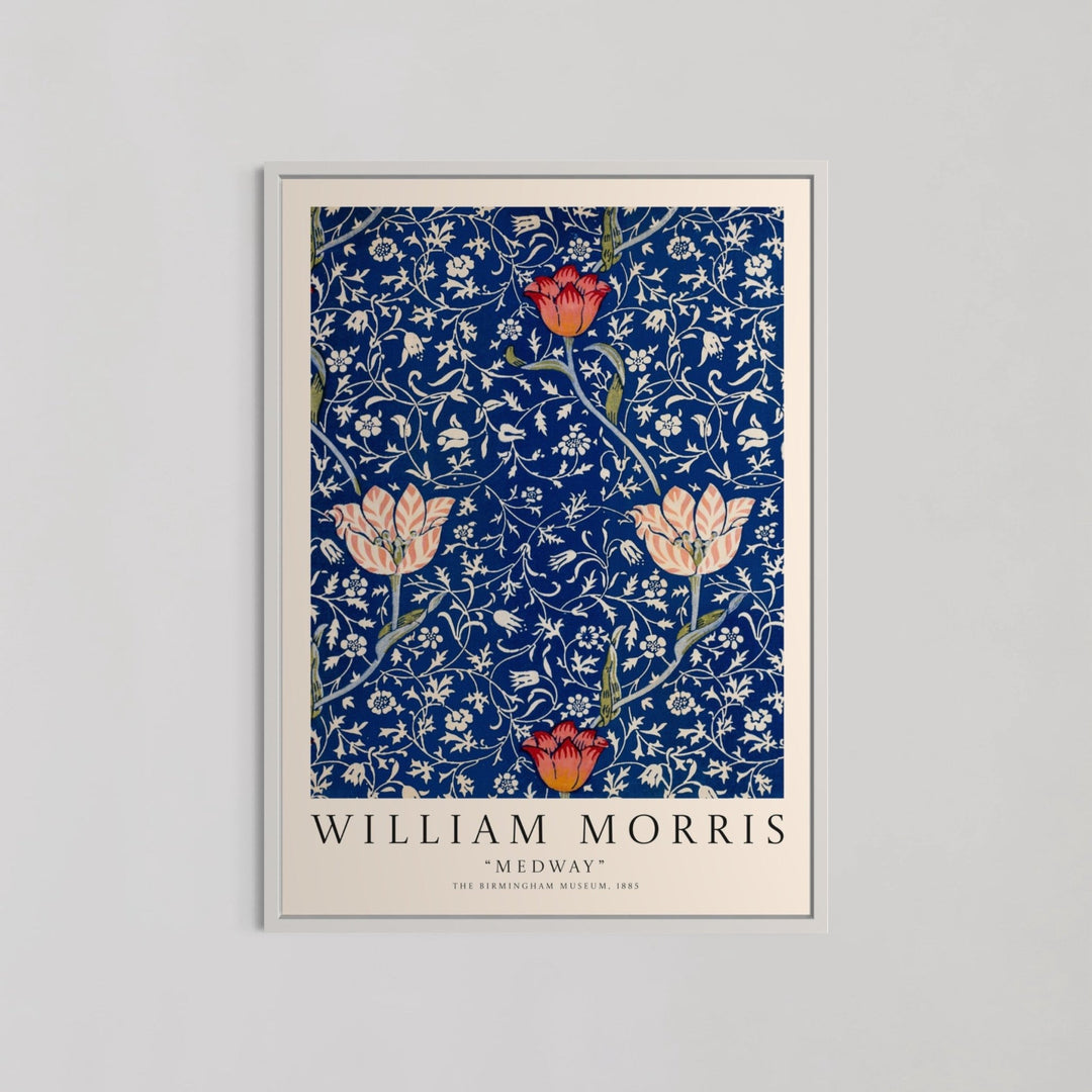 Medway Pattern 1885 Wall Art by William Morris - Style My Wall