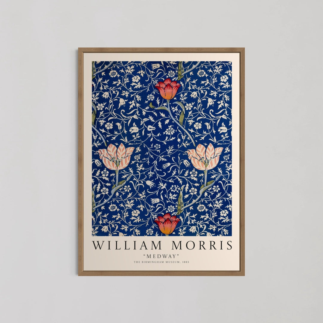 Medway Pattern 1885 Wall Art by William Morris - Style My Wall