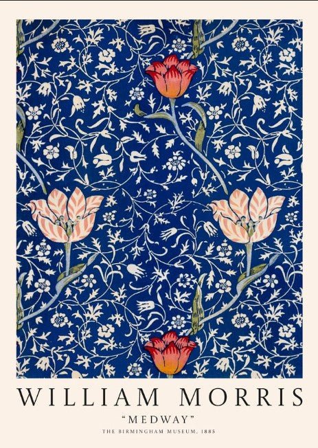Medway Pattern 1885 Wall Art by William Morris