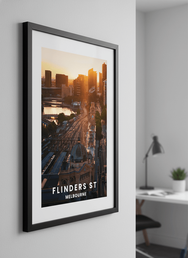 Flinders Travel Poster, Victoria by L10