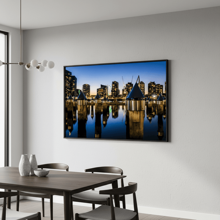 Melbourne Docklands at Blue Hour by Steven Scott wall - art - picture - poster