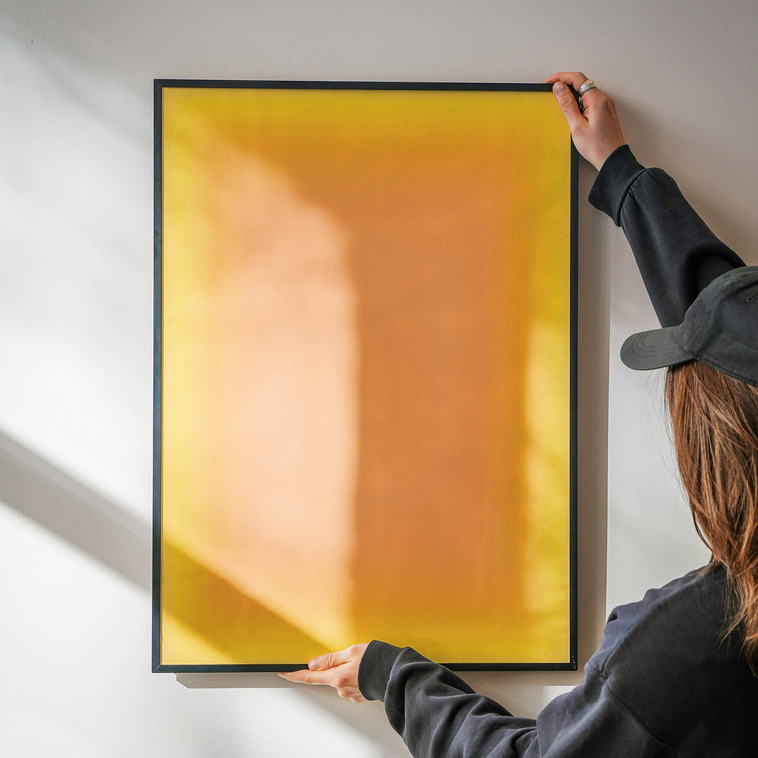 Melted Gold wall - art - picture - poster