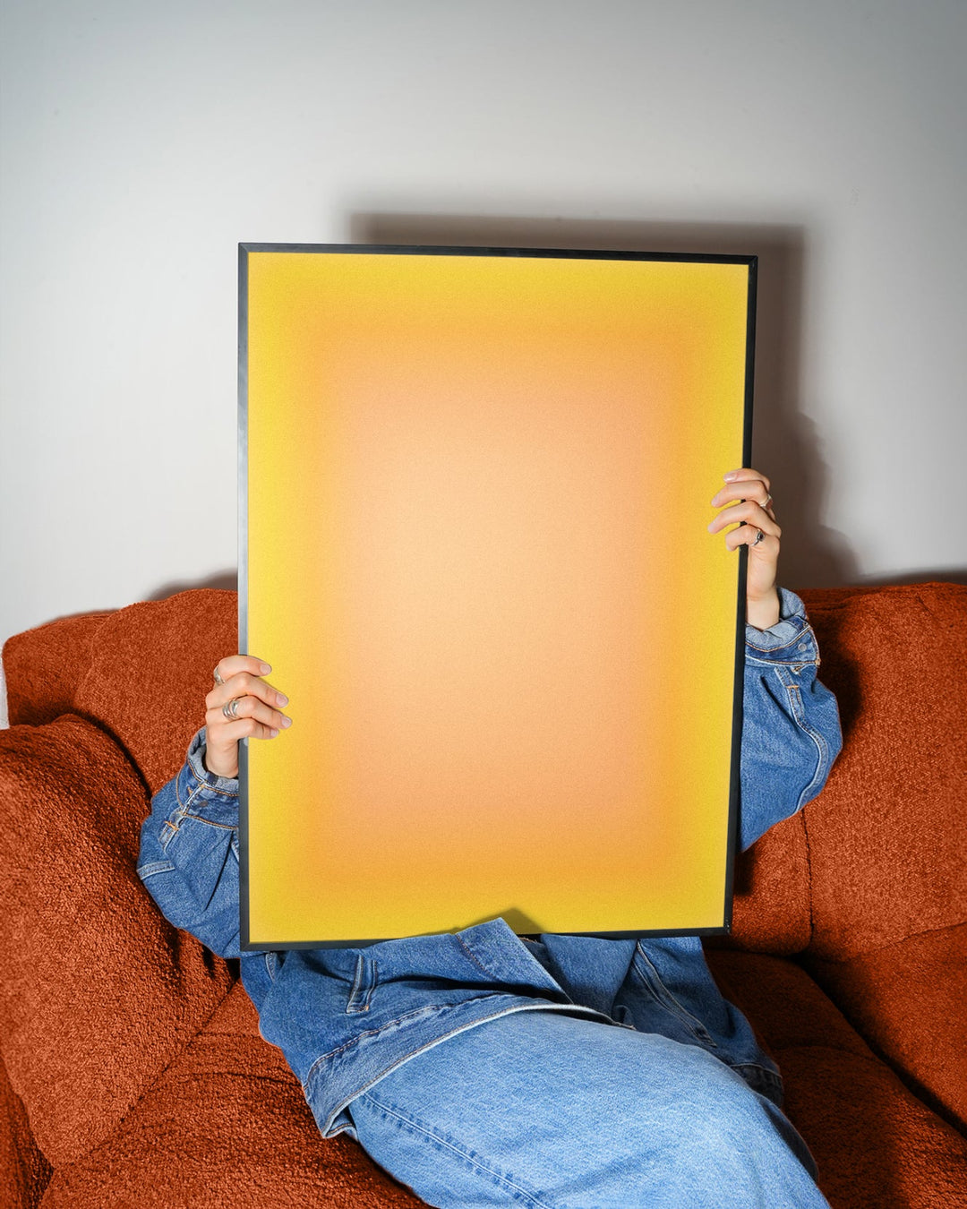 Melted Gold wall - art - picture - poster