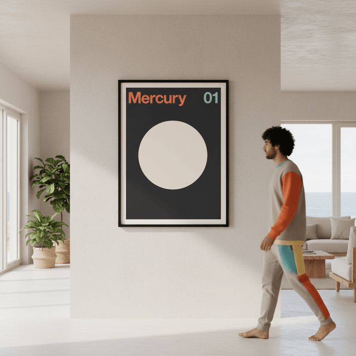 Mercury by Florent Bodart wall - art - picture - poster
