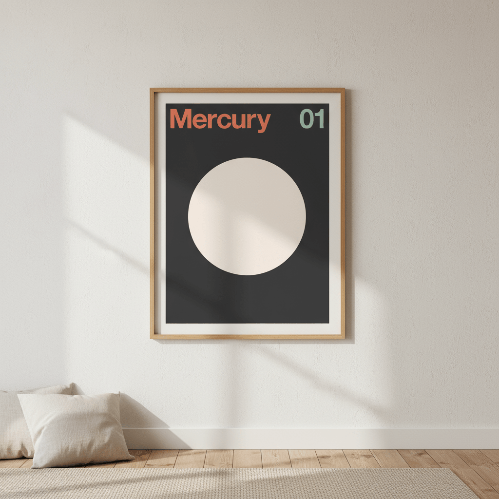 Mercury by Florent Bodart wall - art - picture - poster