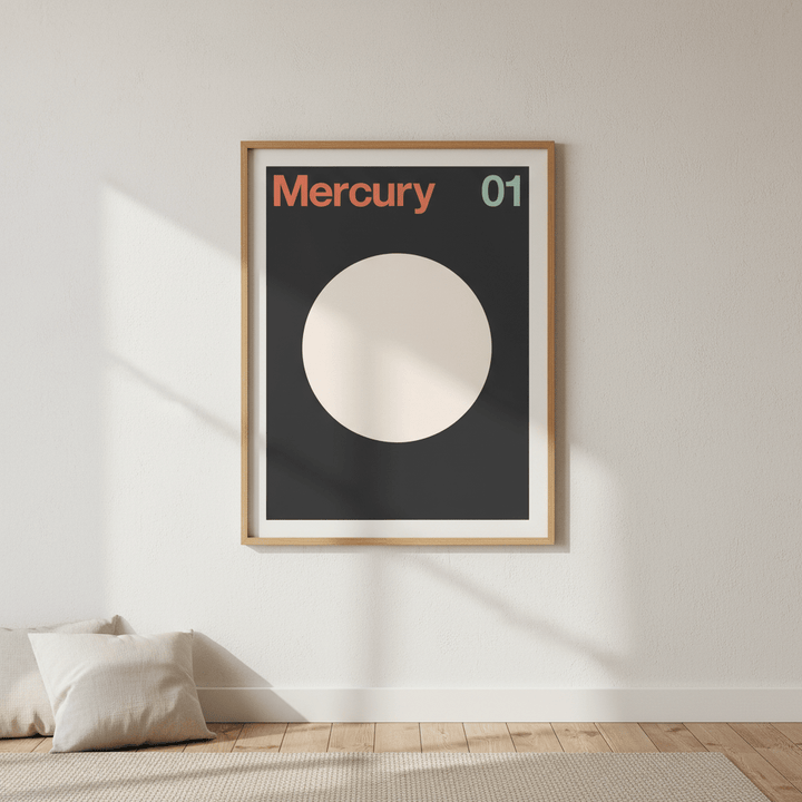 Mercury by Florent Bodart wall - art - picture - poster