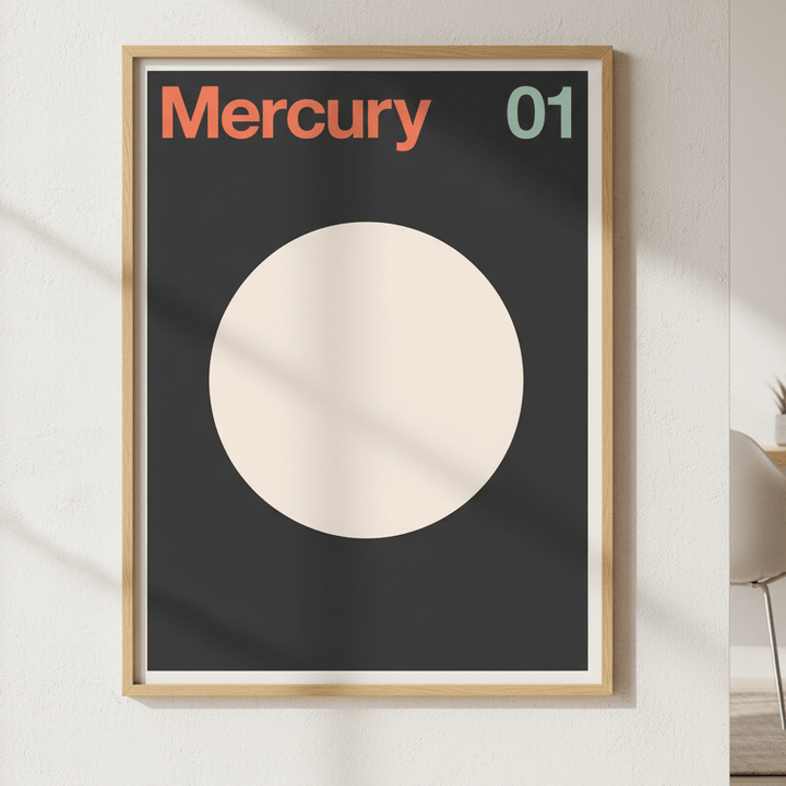 Mercury by Florent Bodart wall - art - picture - poster