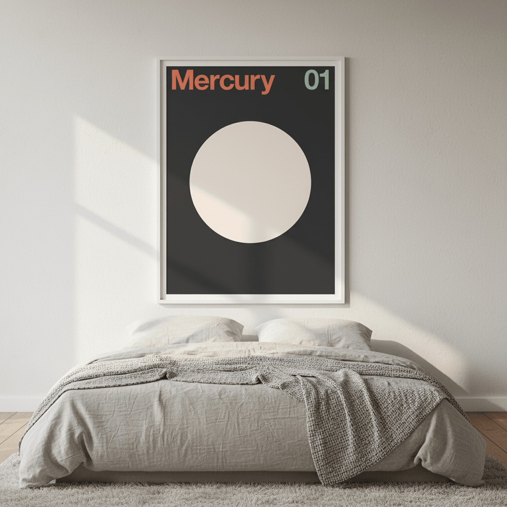 Mercury by Florent Bodart wall - art - picture - poster