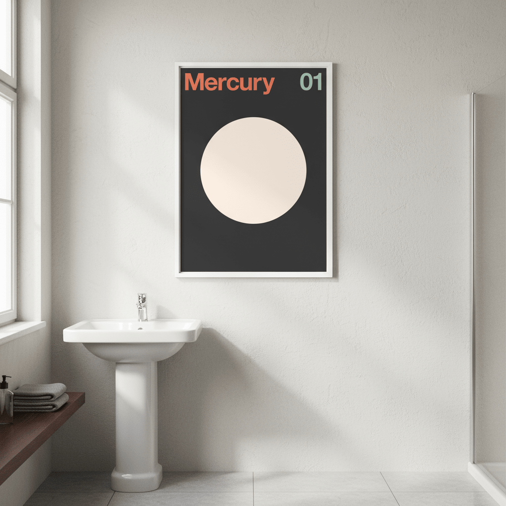 Mercury by Florent Bodart wall - art - picture - poster