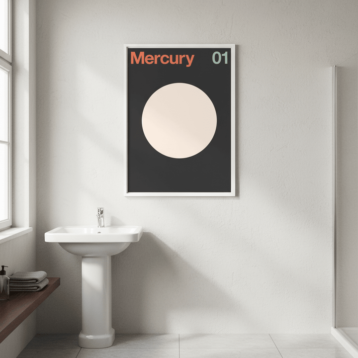 Mercury by Florent Bodart wall - art - picture - poster