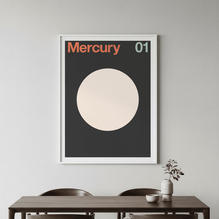 Mercury by Florent Bodart wall - art - picture - poster