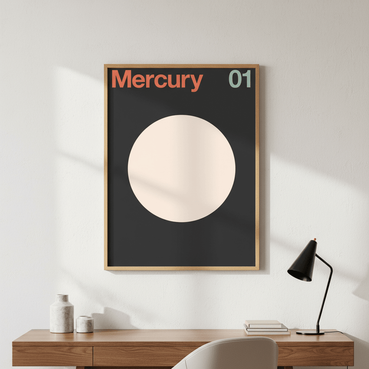 Mercury by Florent Bodart wall - art - picture - poster