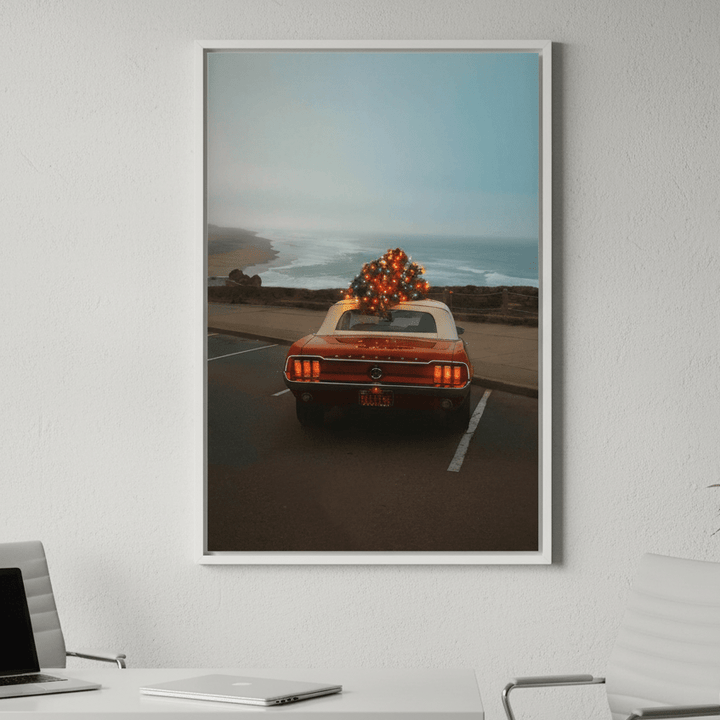 Merry Mustang by Gelica Peralta wall - art - picture - poster