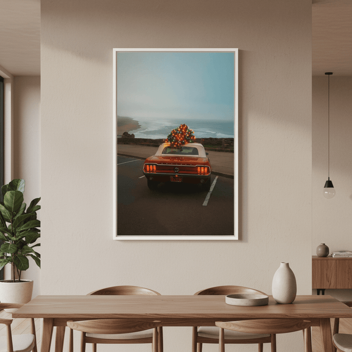 Merry Mustang by Gelica Peralta wall - art - picture - poster