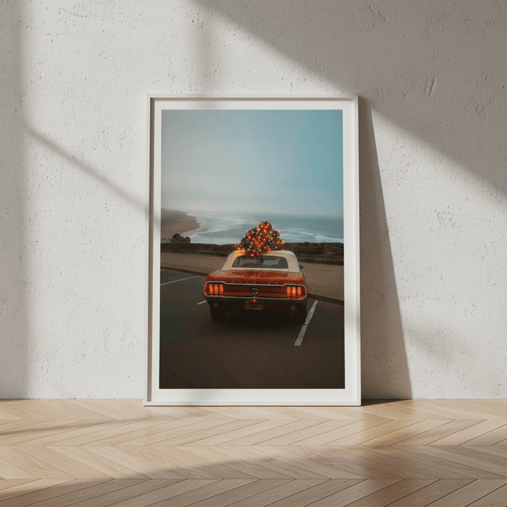 Merry Mustang by Gelica Peralta wall - art - picture - poster
