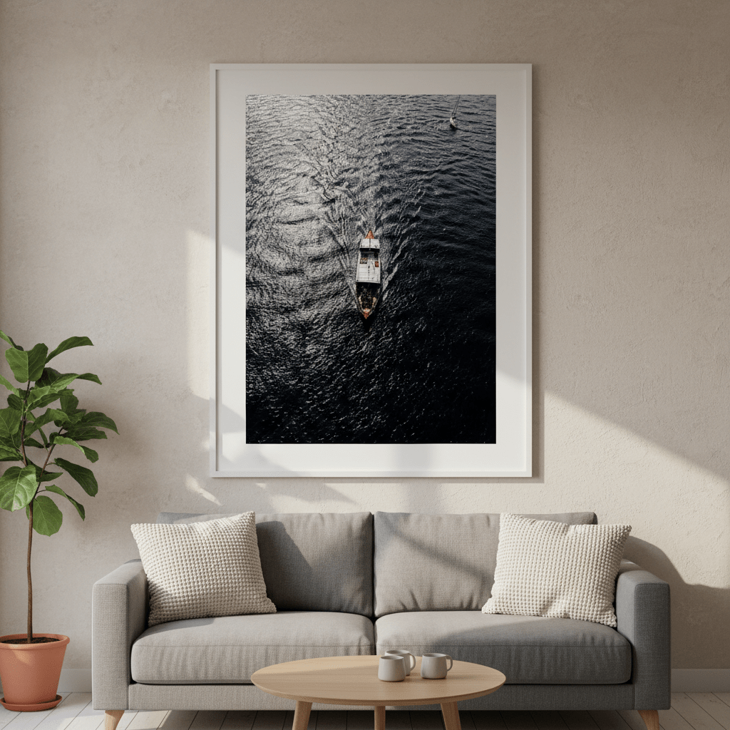 Metallic Tide by Aaron Borchardt wall - art - picture - poster