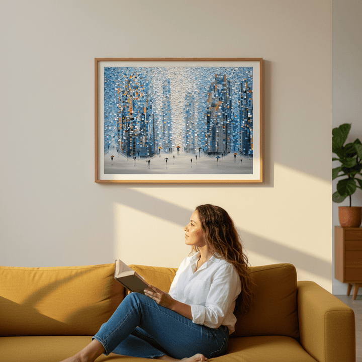 Metropolitan Dreams by Ekaterina Ermilkina wall - art - picture - poster