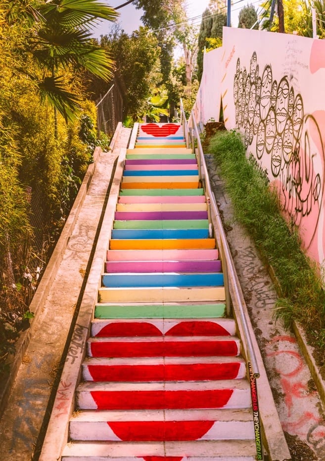 Micheltorena Stairs  By Bethany Young