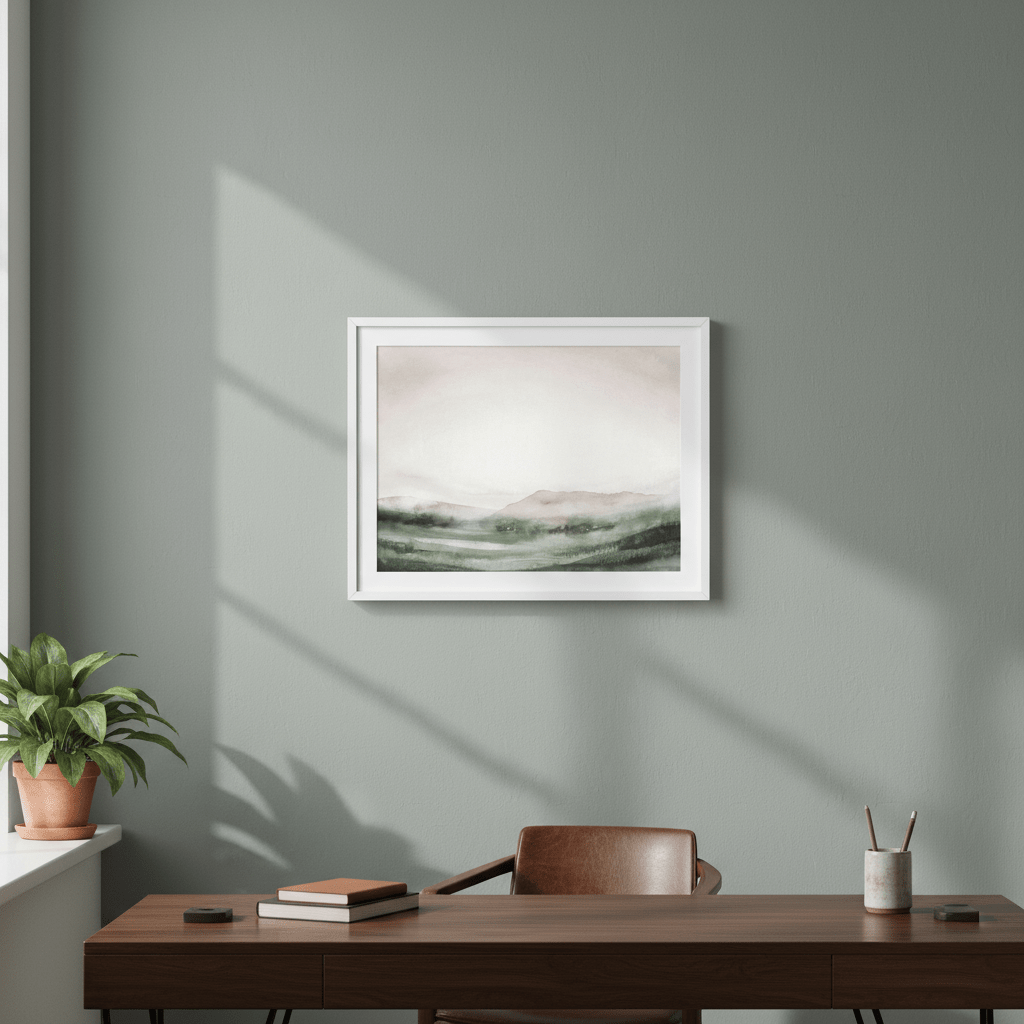 Midlands by Deer Muskeeter wall - art - picture - poster