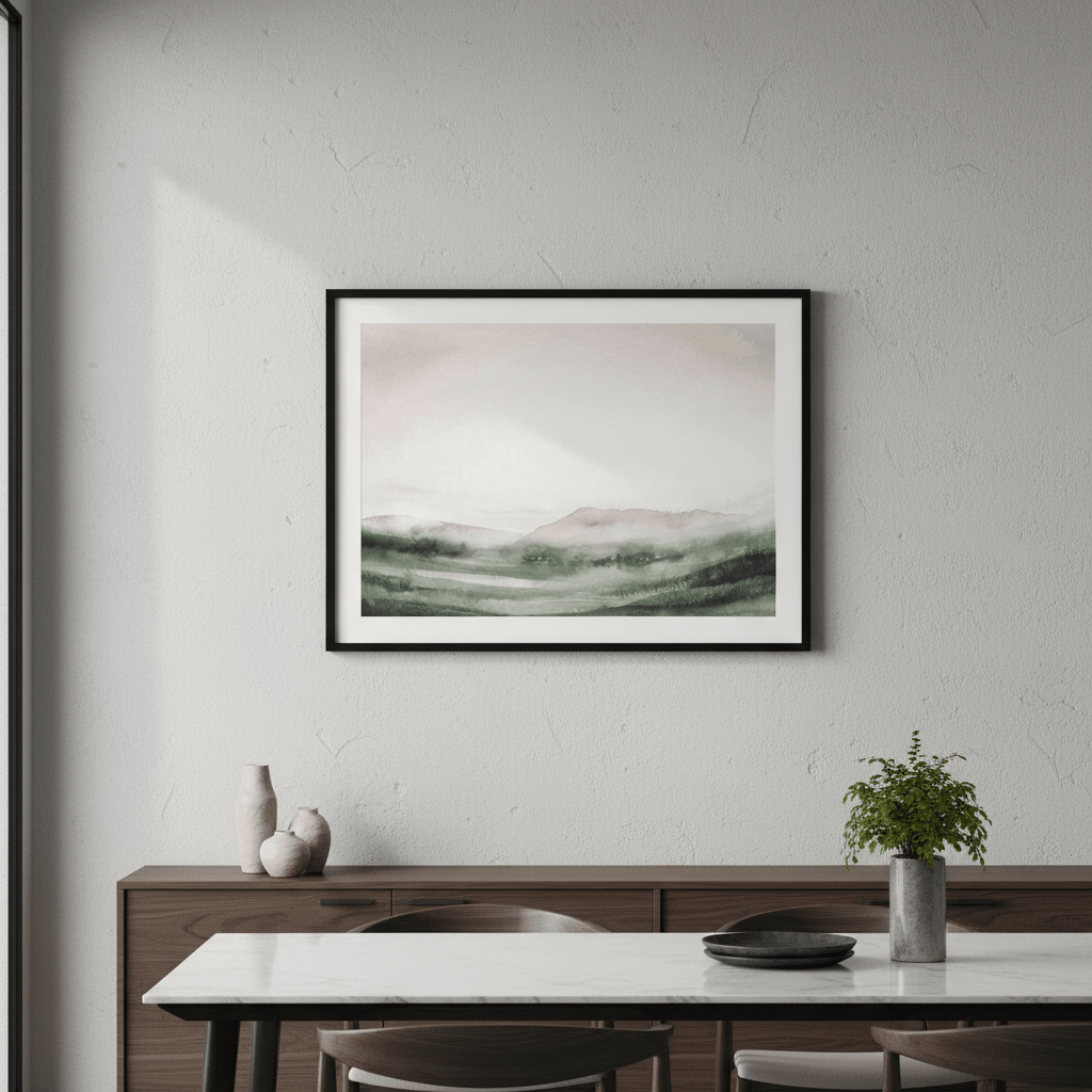 Midlands by Deer Muskeeter wall - art - picture - poster