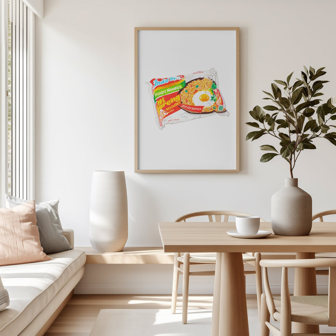 Migoreng Art Print by Julia Ockert wall - art - picture - poster