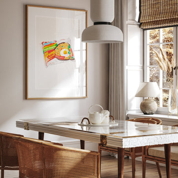 Migoreng Art Print by Julia Ockert wall - art - picture - poster