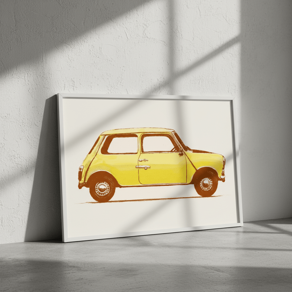 Mini Mr Beans by Florent Bodart wall - art - picture - poster