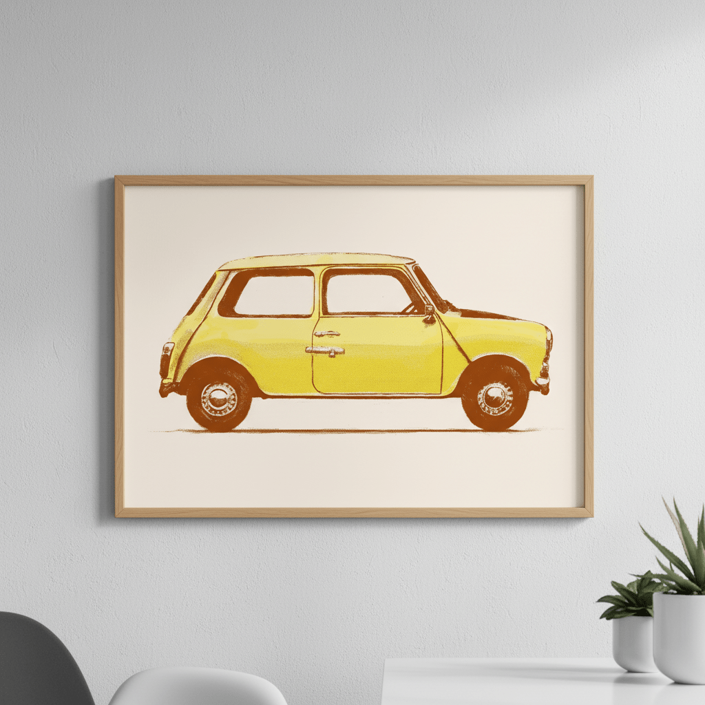 Mini Mr Beans by Florent Bodart wall - art - picture - poster