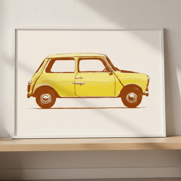 Mini Mr Beans by Florent Bodart wall - art - picture - poster