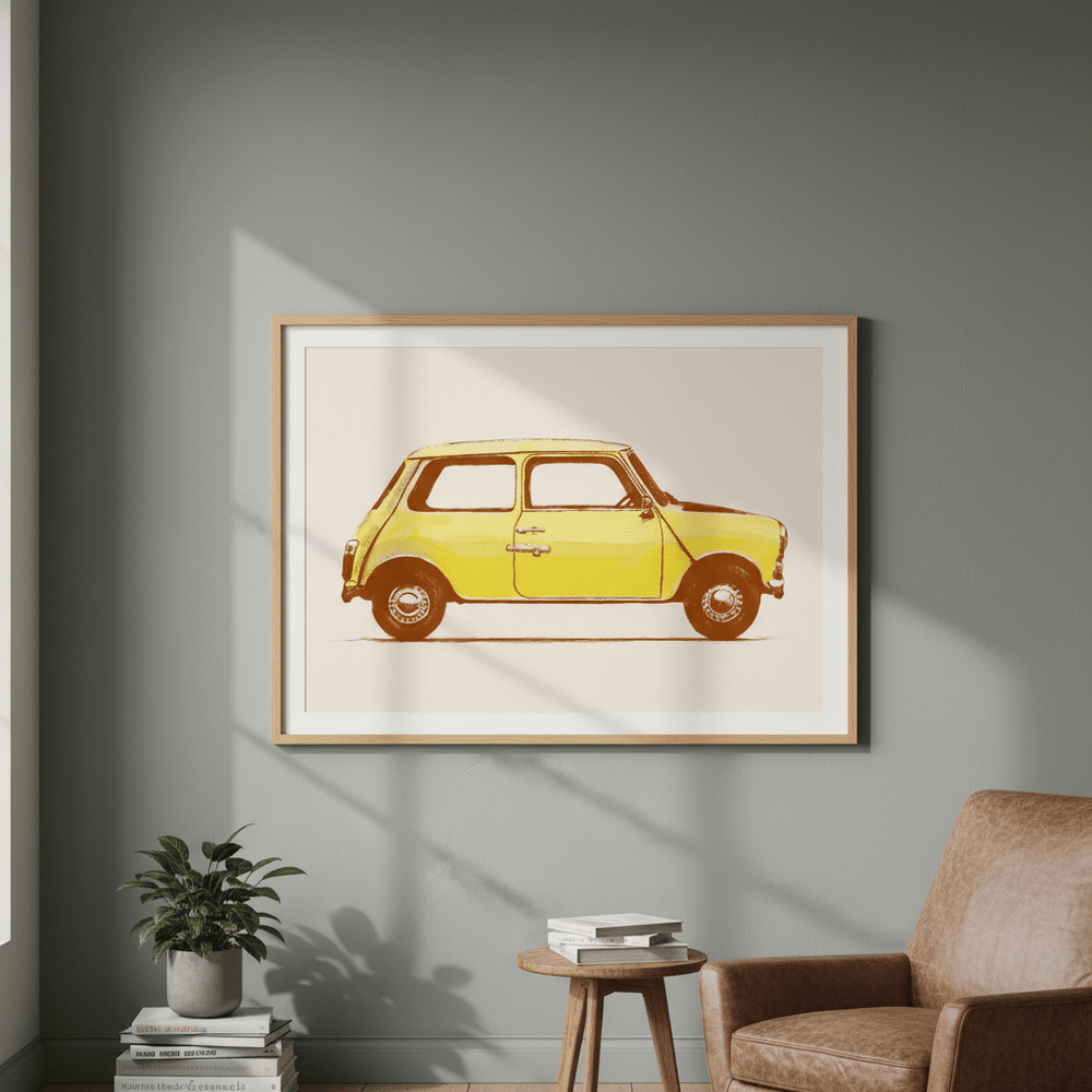 Mini Mr Beans by Florent Bodart wall - art - picture - poster
