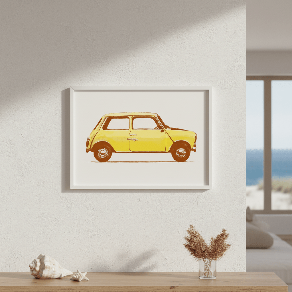 Mini Mr Beans by Florent Bodart wall - art - picture - poster