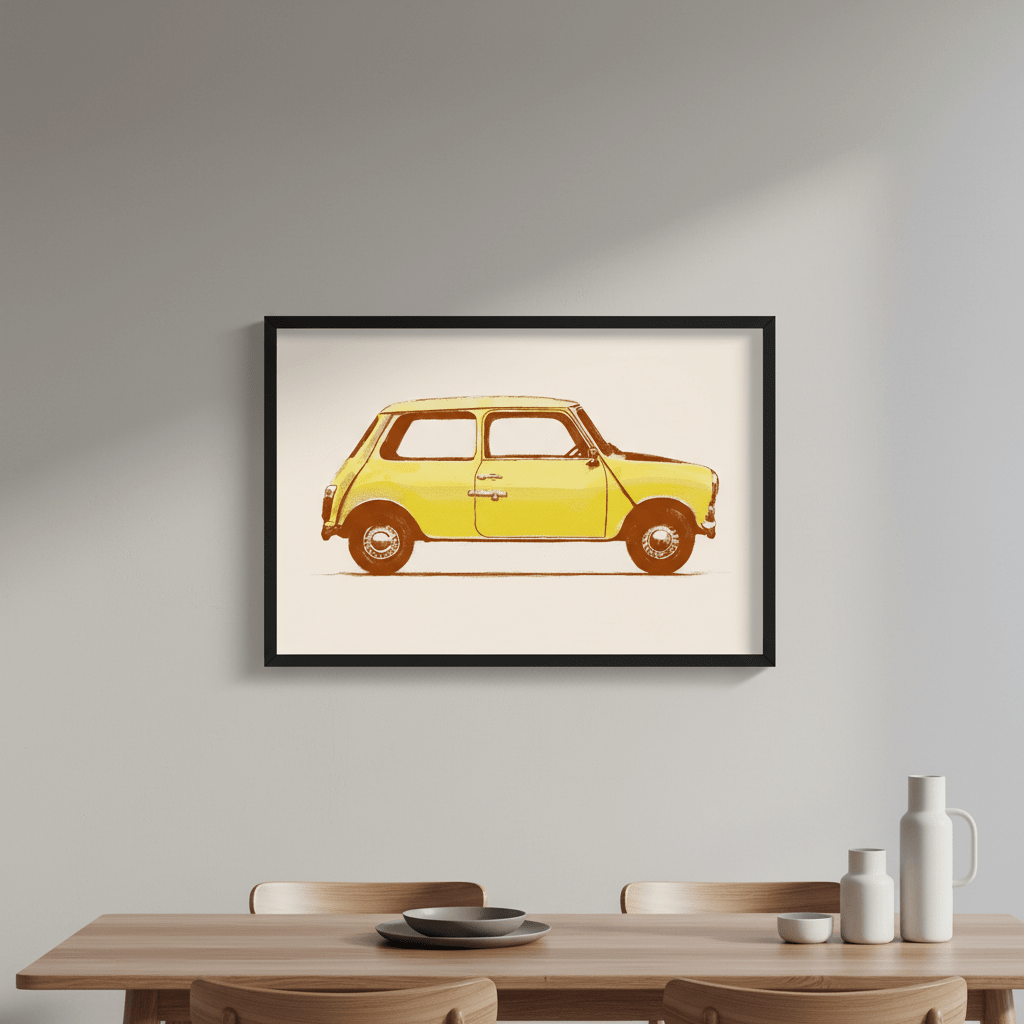 Mini Mr Beans by Florent Bodart wall - art - picture - poster