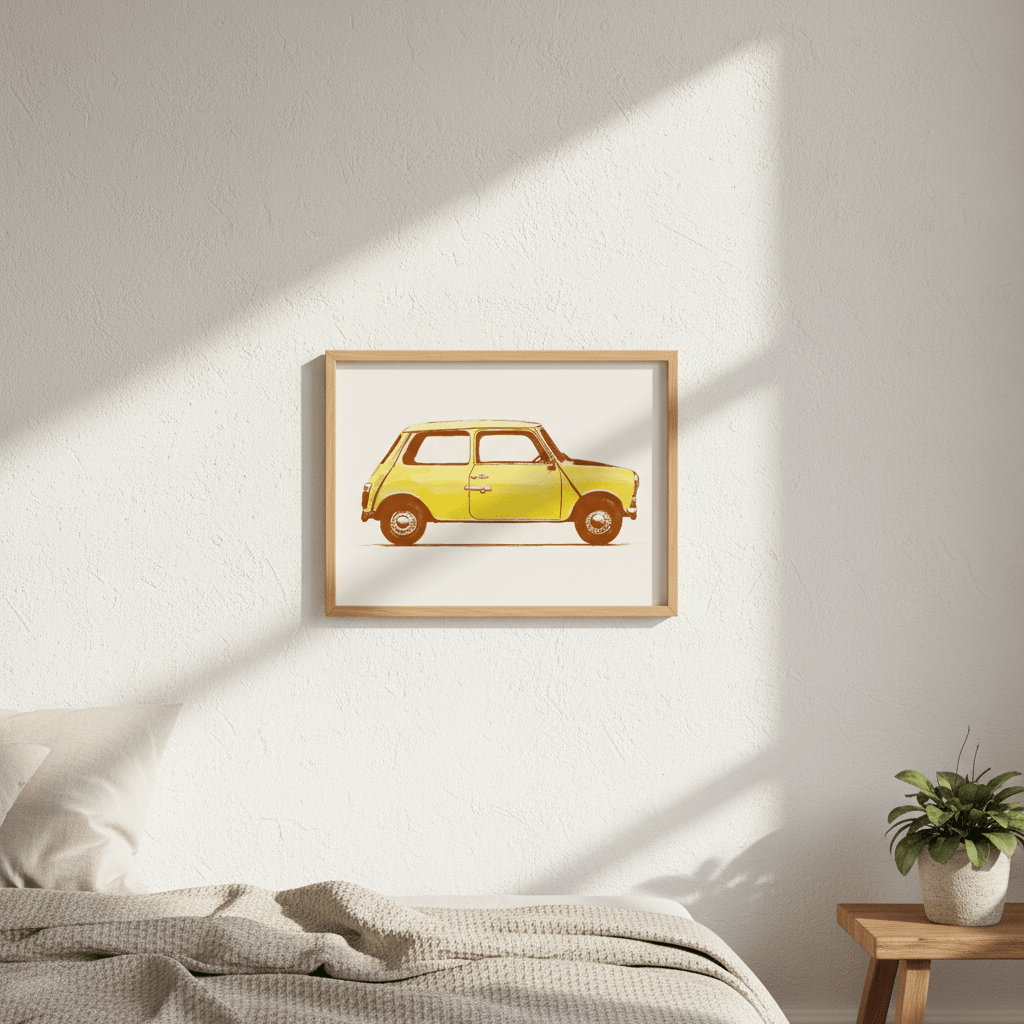Mini Mr Beans by Florent Bodart wall - art - picture - poster