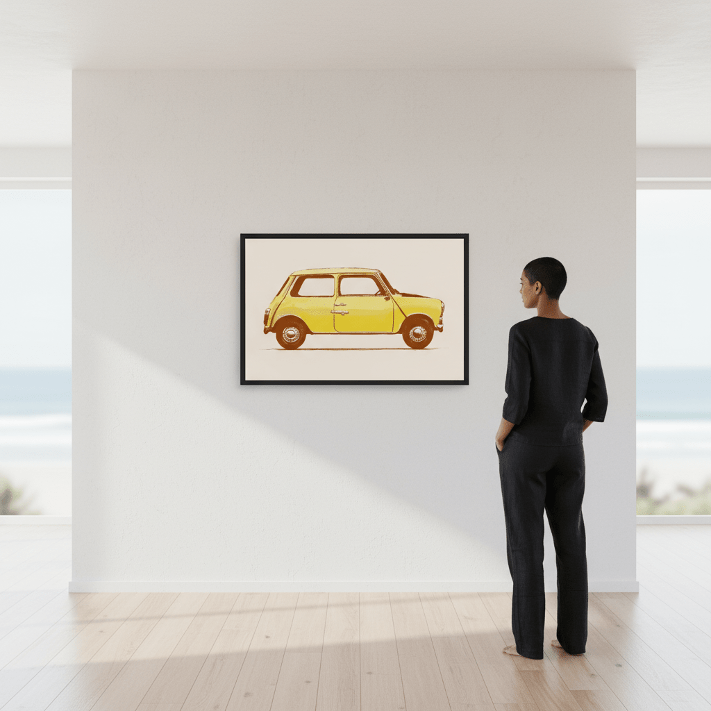 Mini Mr Beans by Florent Bodart wall - art - picture - poster