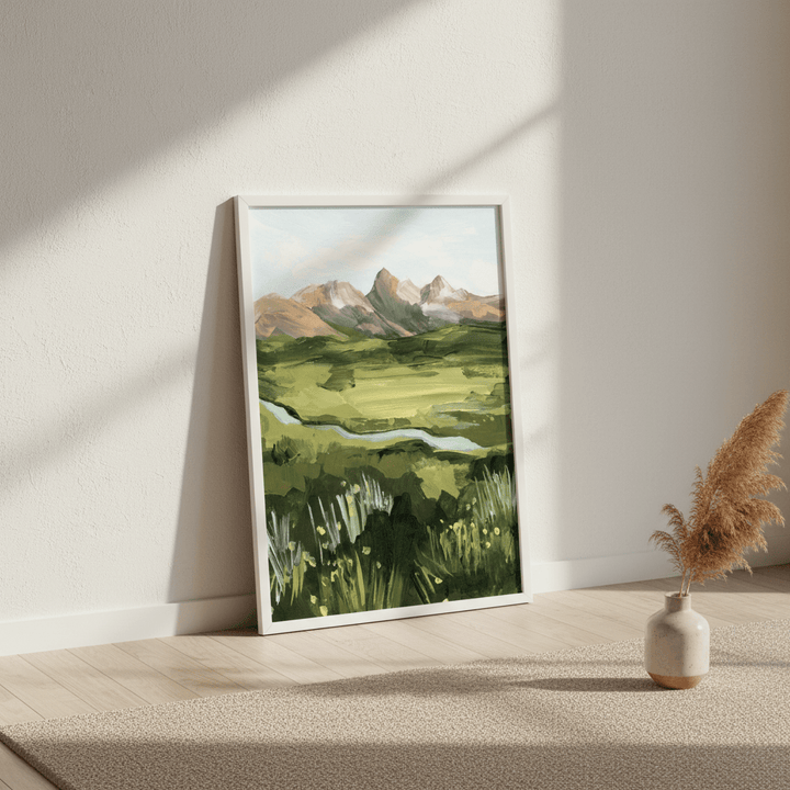 Mirrored Range by Meredith O'Neal wall - art - picture - poster