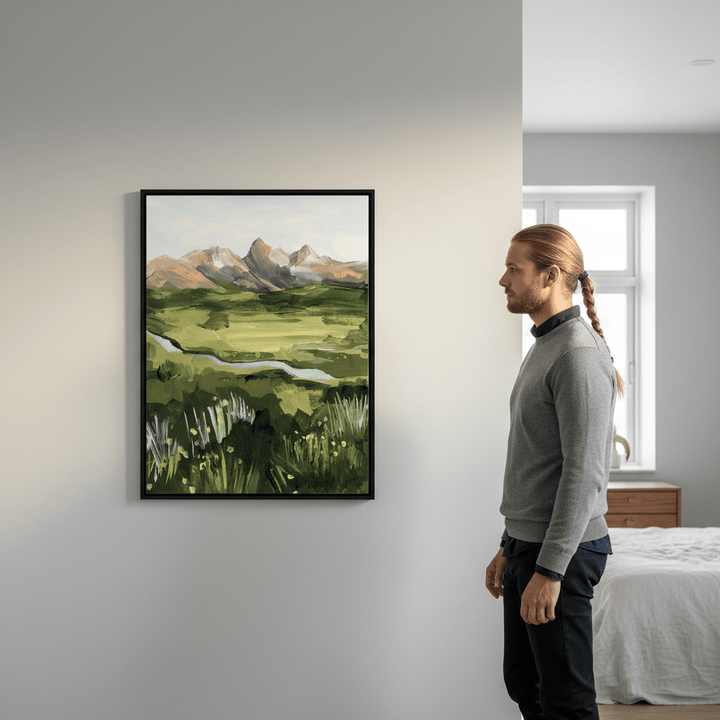Mirrored Range by Meredith O'Neal wall - art - picture - poster