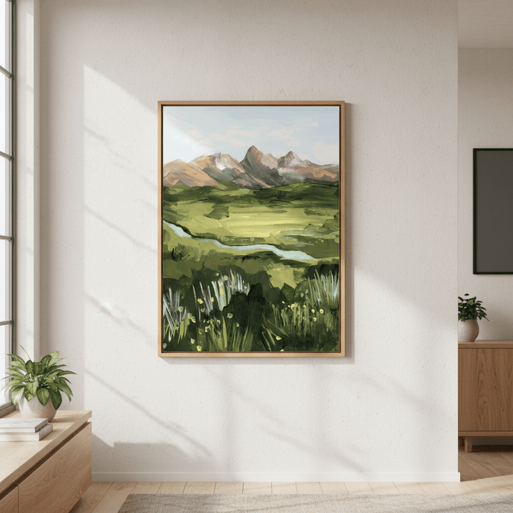 Mirrored Range by Meredith O'Neal wall - art - picture - poster