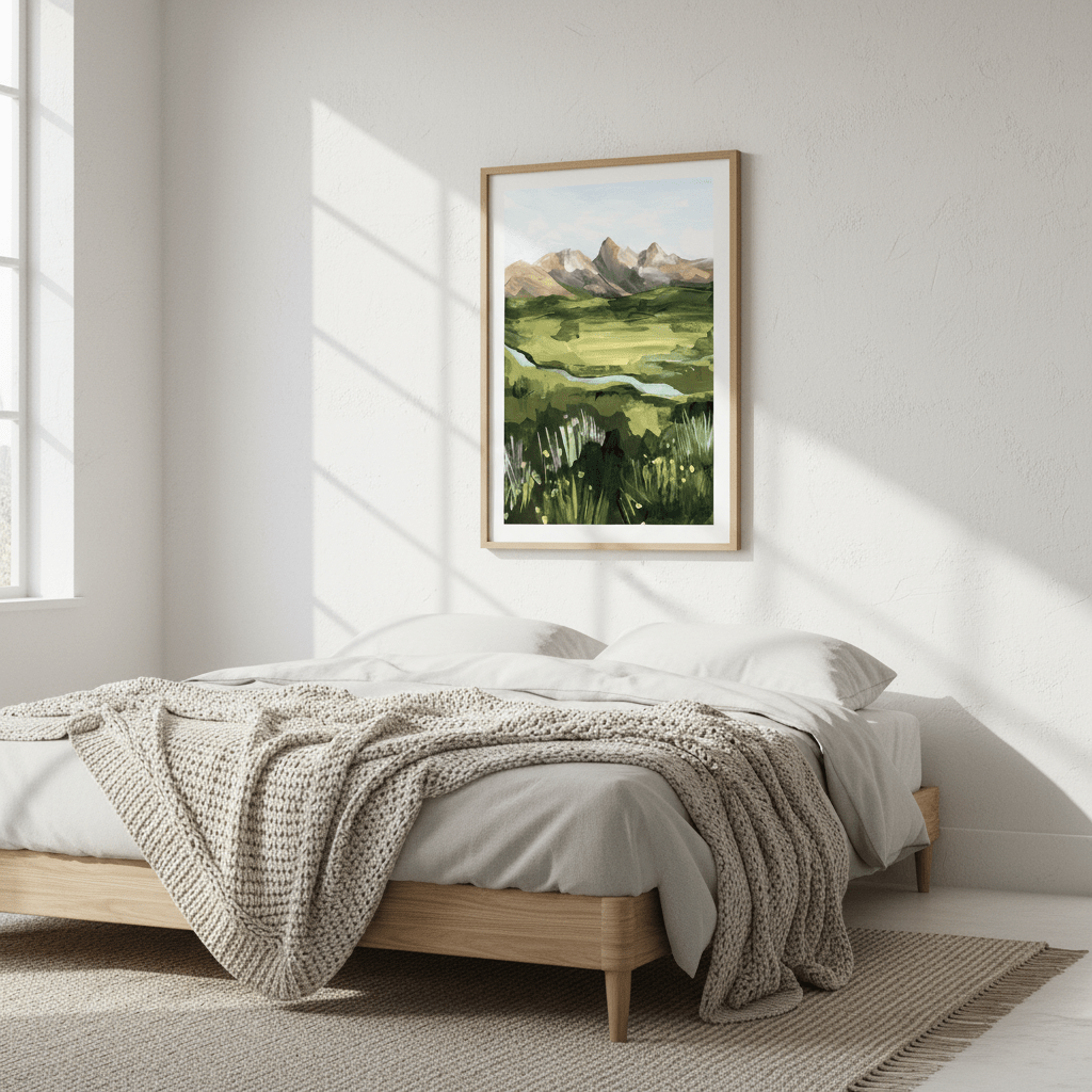 Mirrored Range by Meredith O'Neal wall - art - picture - poster