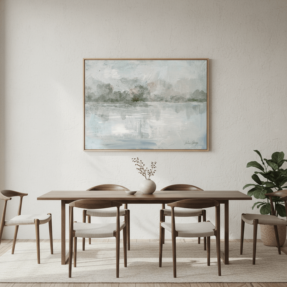 Misty Grays by Julia Cheney wall - art - picture - poster