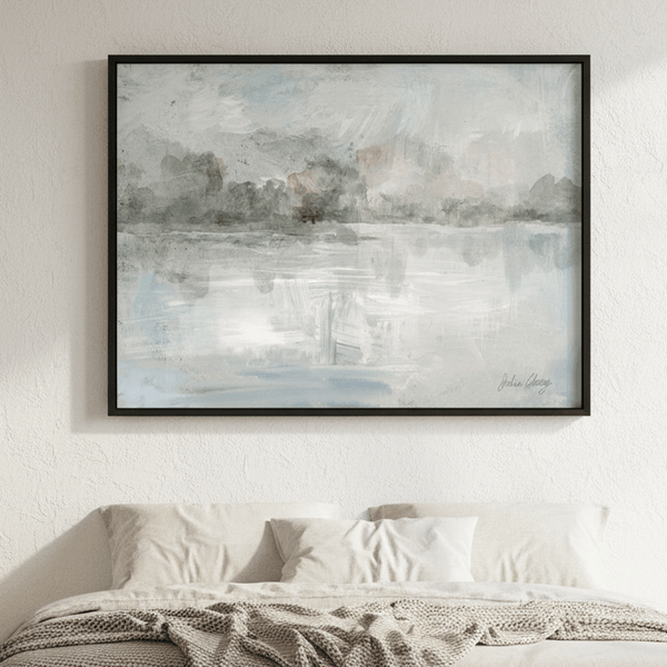 Misty Grays by Julia Cheney | Art & Canvas Print