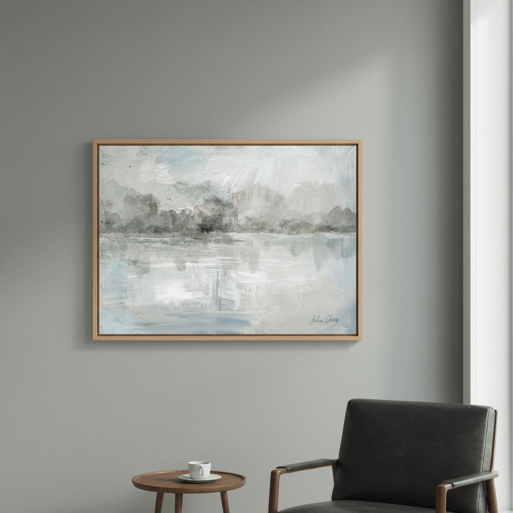 Misty Grays by Julia Cheney wall - art - picture - poster