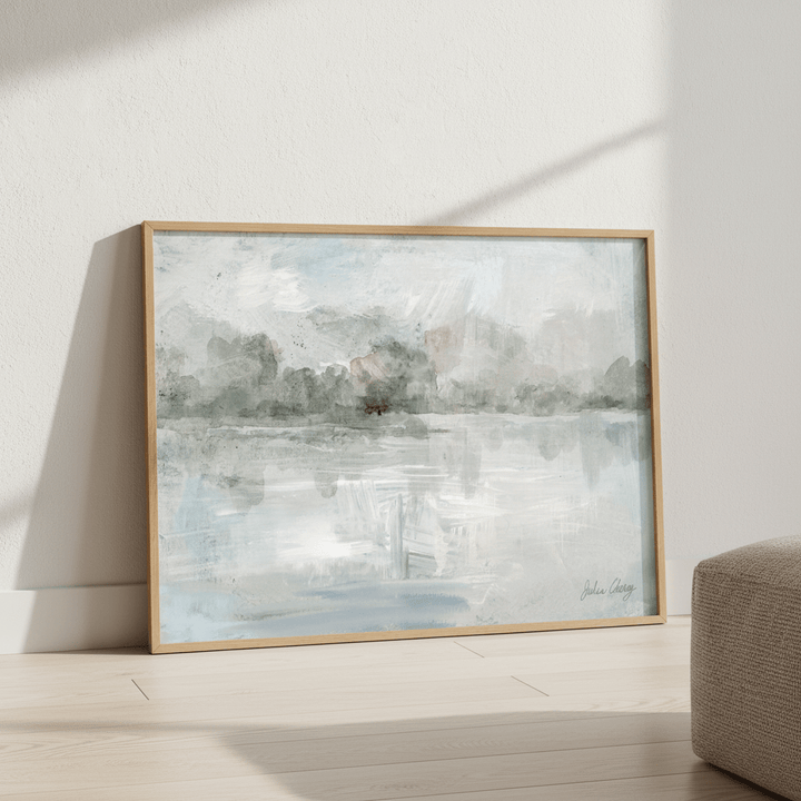 Misty Grays by Julia Cheney wall - art - picture - poster
