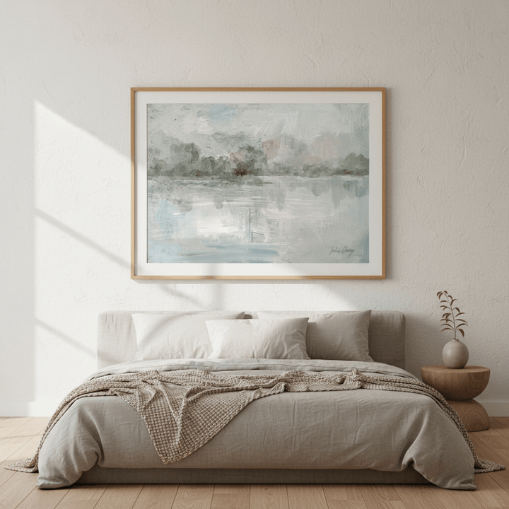 Misty Grays by Julia Cheney wall - art - picture - poster